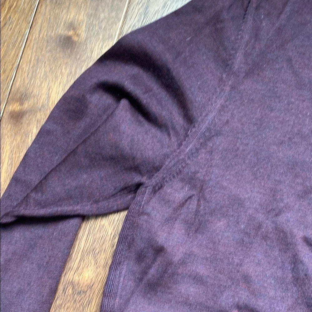 Boss Purple Crewneck Sweater with Long Sleeves
